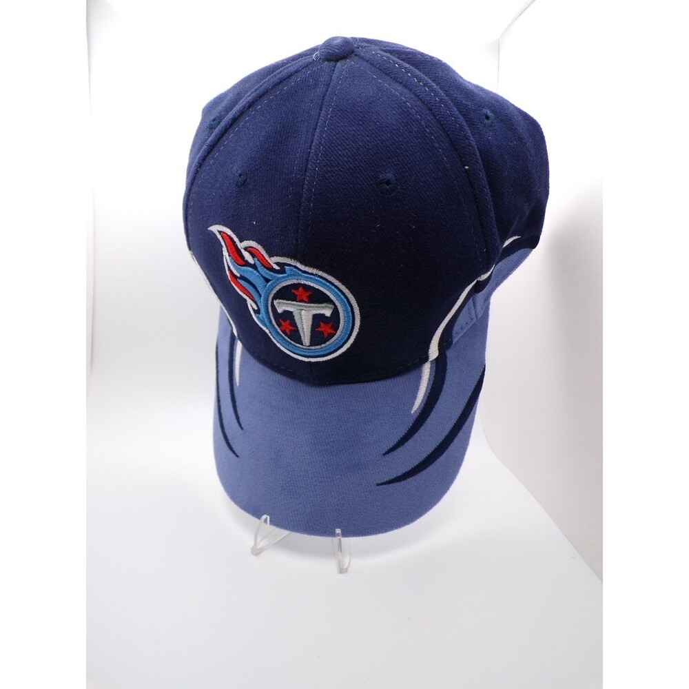 Reebok Tennessee Titans Baseball Cap Adjustable One Size Navy Light Blue